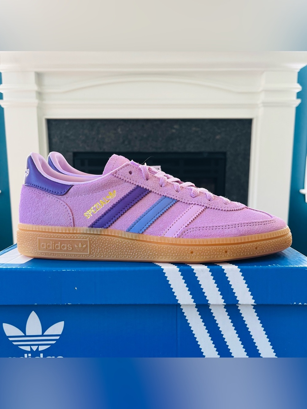 Sz 7 adidas Handball Spezial All Purple / Light Orchid Women's JP8753